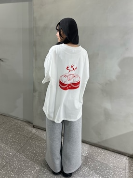 「SMELLY（スメリー）のアイテム（帽子）」を使った、アンリさん（レディース・152cm）の春コーディネート