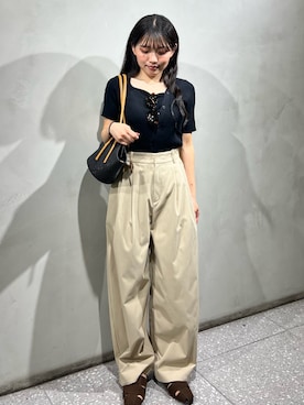 「RODE SKO（ロデスコ）のアイテム」を使った、あんりさん（レディース・152cm）の夏コーディネート