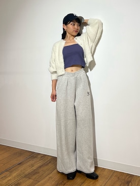 「アイテム（キャミソール）」を使った、アンリさん（レディース・152cm）の秋コーディネート