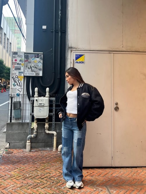 AVIREX 新宿店AMI さんのスタジャンを使ったコーディネート - ZOZOTOWN