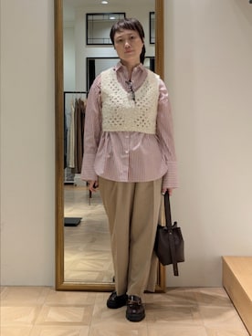 「アイテム（サングラス）」を使った、nol takamiさん（レディース・164cm・40代）の秋コーディネート