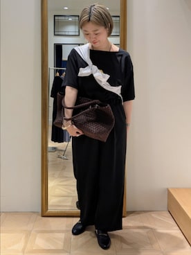 「NOLLEY’S（ノーリーズ）のアイテム（トップス）」を使った、nol takamiさん（レディース・164cm）の春コーディネート