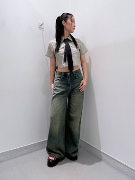 「アイテム（パンツ）」を使った、ya166ayさん（レディース・166cm・20代）の夏コーディネート