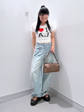 「アイテム（パンツ）」を使った、ya166ayさん（レディース・166cm・20代）の夏コーディネート