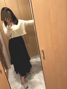 「A part by（アパートバイ）のアイテム」を使った、arisanofficialさん（レディース・163cm）の秋コーディネート