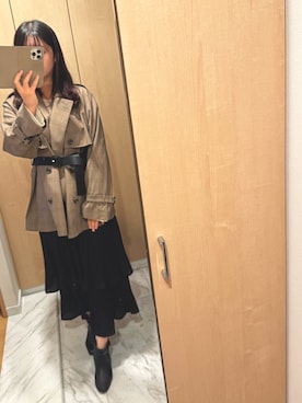 「A part by（アパートバイ）のアイテム」を使った、arisanofficialさん（レディース・163cm）の秋コーディネート