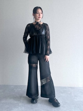 「アイテム（その他トップス）」を使った、KORINさん（レディース・170cm・20代）の夏コーディネート