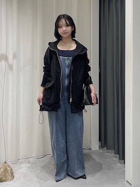 「DouDou（ドゥドゥ）のアイテム」を使った、madokaさん（レディース・156cm）の春コーディネート