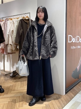 madokaさん（レディース・156cm）の冬コーディネート