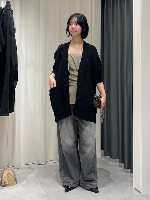 DouDou（ドゥドゥ） ブラウス シャツ アシメタックビスチェ レディース