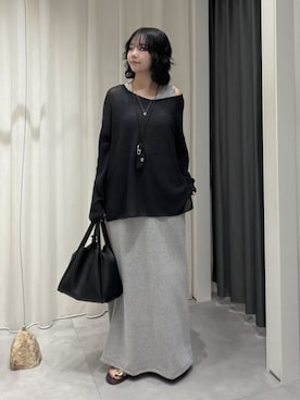 「DouDou（ドゥドゥ）のアイテム（アクセサリー）」を使った、madokaさん（レディース・156cm）の夏コーディネート