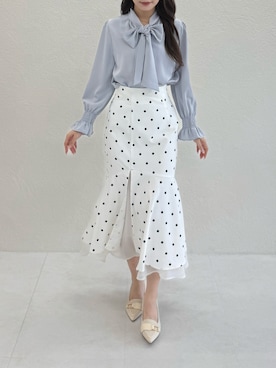 「MISCH MASCH（ミッシュマッシュ）のアイテム」を使った、MISCHMASCH ECさん（レディース・160cm）の春コーディネート