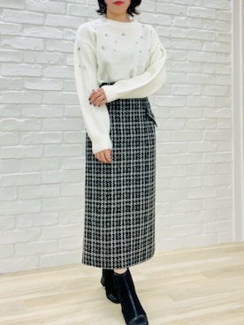「ORiental TRaffic（オリエンタルトラフィック）のアイテム（ブーツ）」を使った、MISCHMASCH ECさん（レディース・150cm）の秋コーディネート