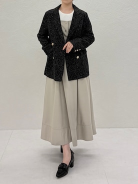 MISCHMASCH ECさん（レディース・160cm）の冬コーディネート