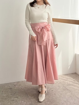 「MISCH MASCH（ミッシュマッシュ）のアイテム」を使った、MISCHMASCH ECさん（レディース・150cm）の春コーディネート