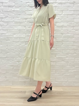 「MISCH MASCH（ミッシュマッシュ）のアイテム」を使った、MISCHMASCH ECさん（レディース・167cm）の春コーディネート