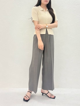 「MISCH MASCH（ミッシュマッシュ）のアイテム」を使った、MISCHMASCH ECさん（レディース・167cm）の春コーディネート