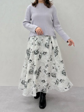 「MISCH MASCH（ミッシュマッシュ）のアイテム」を使った、MISCHMASCH ECさん（レディース・150cm）の冬コーディネート