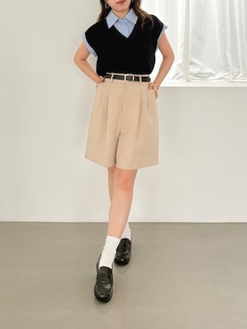 「MISCH MASCH（ミッシュマッシュ）のアイテム（トップス）」を使った、MISCHMASCH ECさん（レディース・150cm）の春コーディネート