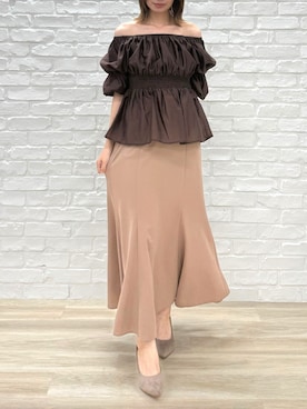 MISCHMASCH ECさん（レディース・157cm）の秋コーディネート