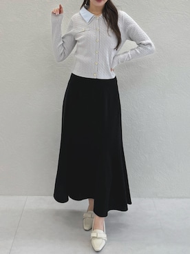 「MISCH MASCH（ミッシュマッシュ）のアイテム」を使った、MISCHMASCH ECさん（レディース・160cm）の春コーディネート