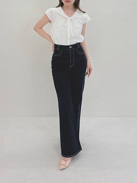 「MISCH MASCH（ミッシュマッシュ）のアイテム」を使った、MISCHMASCH ECさん（レディース・150cm）の春コーディネート