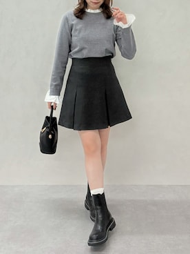 「MISCH MASCH（ミッシュマッシュ）のアイテム」を使った、MISCHMASCH ECさん（レディース・150cm）の秋コーディネート