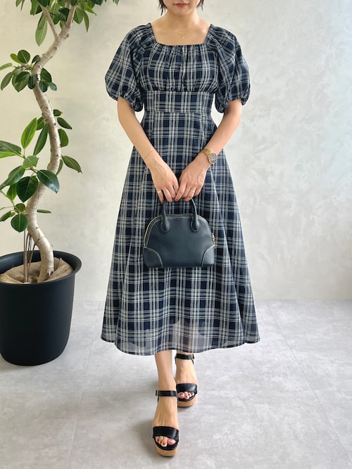 セール】一部店舗限定 2025秋冬新作 2wayオフショルチェック