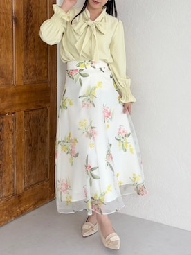 「ORiental TRaffic(ORiental TRaffic)」｜MISCHMASCH ECさん（レディース・160cm）の春コーディネート