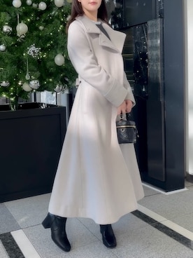 「MISCH MASCH（ミッシュマッシュ）のアイテム」を使った、MISCHMASCH ECさん（レディース・160cm）の冬コーディネート