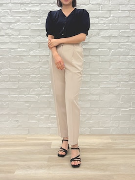 「MISCH MASCH（ミッシュマッシュ）のアイテム」を使った、MISCHMASCH ECさん（レディース・156cm）の春コーディネート