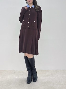 「MISCH MASCH（ミッシュマッシュ）のアイテム」を使った、MISCHMASCH ECさん（レディース・150cm）の秋コーディネート