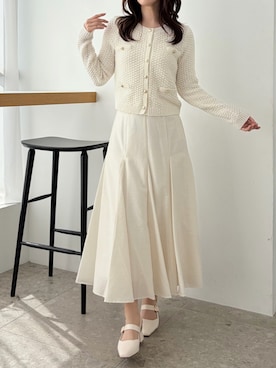 「MISCH MASCH（ミッシュマッシュ）のアイテム」を使った、MISCHMASCH ECさん（レディース・160cm）の春コーディネート