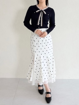 MISCHMASCH ECさん（レディース・160cm）の春コーディネート