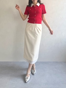 MISCHMASCH ECさん（レディース・160cm）の夏コーディネート