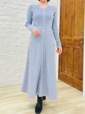 「MISCH MASCH（ミッシュマッシュ）のアイテム（ワンピース/ドレス）」を使った、MISCHMASCH ECさん（レディース・150cm）の秋コーディネート