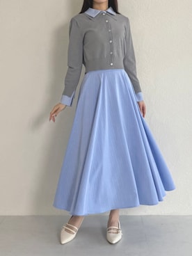 MISCHMASCH ECさん（レディース・160cm）の春コーディネート