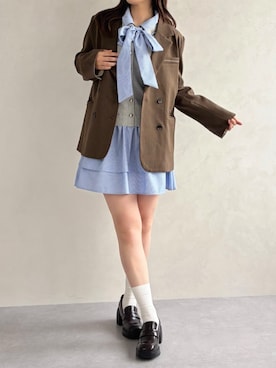 MISCHMASCH ECさん（レディース・160cm）の春コーディネート