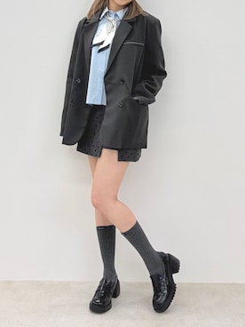 MISCHMASCH ECさん（レディース・158cm）の春コーディネート