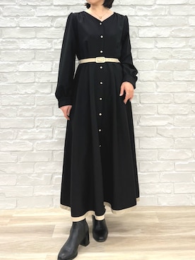 「MISCH MASCH（ミッシュマッシュ）のアイテム」を使った、MISCHMASCH ECさん（レディース・150cm）の冬コーディネート