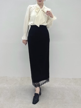 「MISCH MASCH（ミッシュマッシュ）のアイテム」を使った、MISCHMASCH ECさん（レディース・150cm）の秋コーディネート