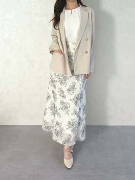 「MISCH MASCH（ミッシュマッシュ）のアイテム」を使った、MISCHMASCH ECさん（レディース・160cm）の春コーディネート