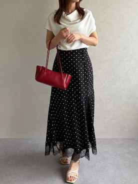 「MISCH MASCH（ミッシュマッシュ）のアイテム」を使った、MISCHMASCH ECさん（レディース・157cm）の夏コーディネート