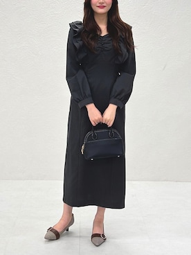 「MISCH MASCH（ミッシュマッシュ）のアイテム」を使った、MISCHMASCH ECさん（レディース・162cm）の秋コーディネート