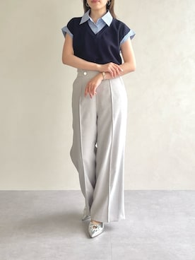 「MISCH MASCH（ミッシュマッシュ）のアイテム」を使った、MISCHMASCH ECさん（レディース・150cm）の春コーディネート