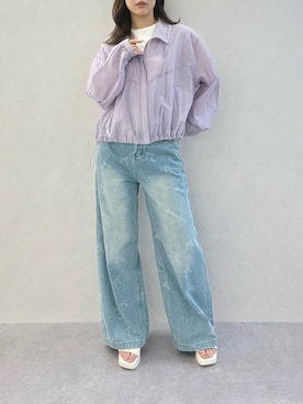 MISCHMASCH ECさん（レディース・160cm）の夏コーディネート
