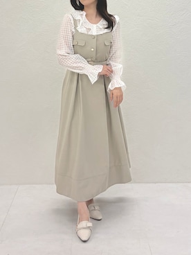 MISCHMASCH ECさん（レディース・160cm）の冬コーディネート