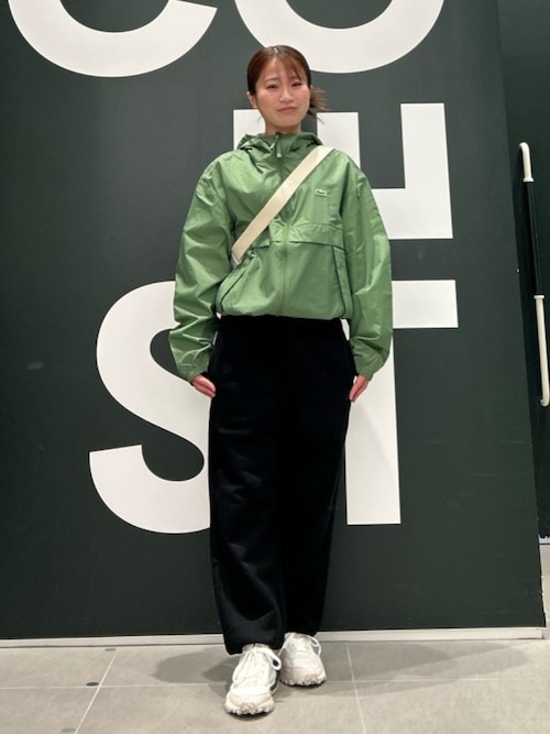 LACOSTE（ラコステ） ナイロンジャケット 軽量 撥水 ワッシャー加工