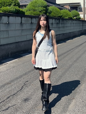 「アイテム（チュニック）」を使った、namiさん（骨格ウェーブ・レディース・160cm）の秋コーディネート