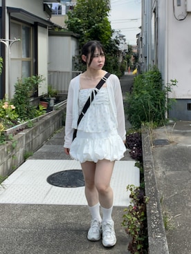「アイテム（ソックス/靴下）」を使った、namiさん（レディース・160cm）の秋コーディネート